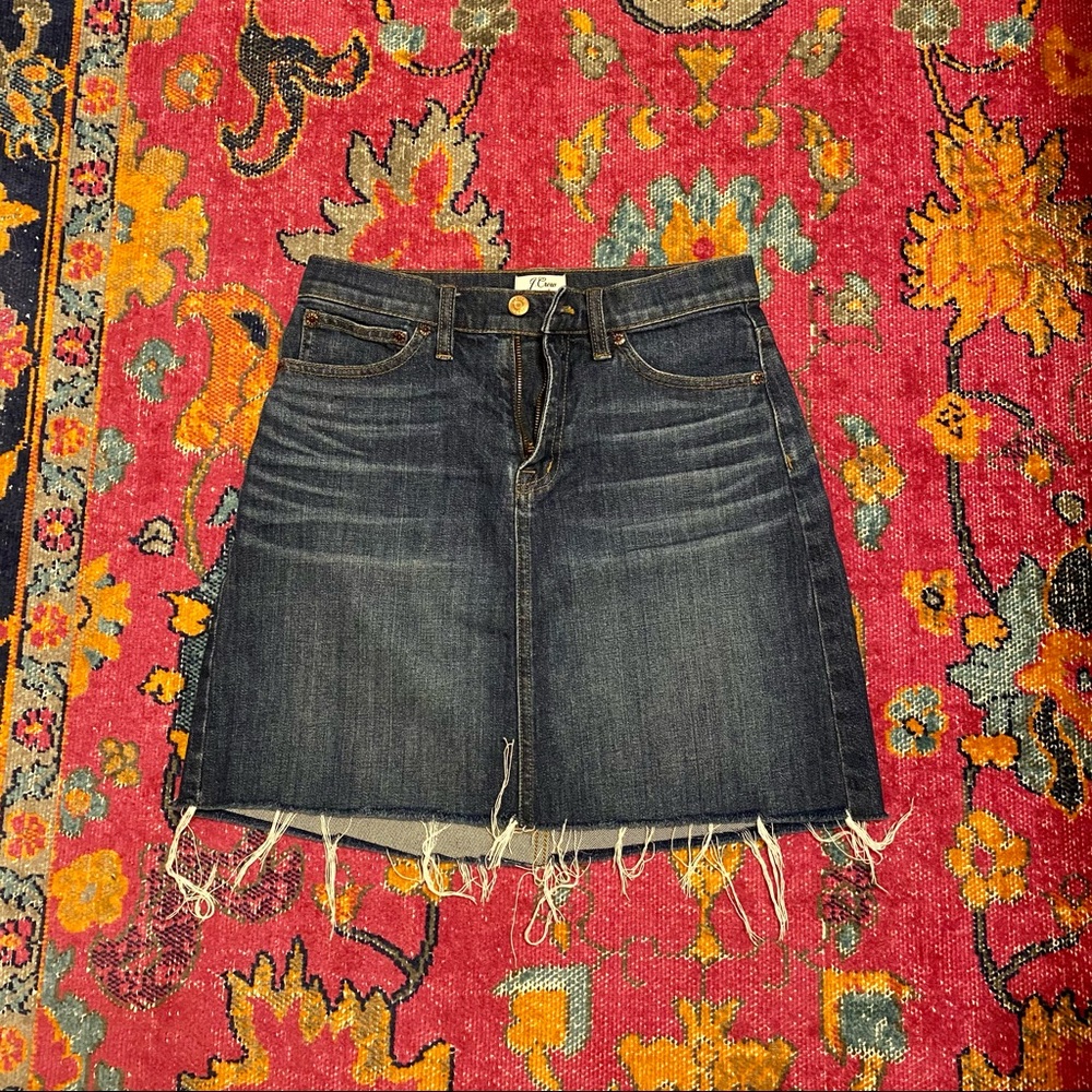 J. Crew Jean Skirt